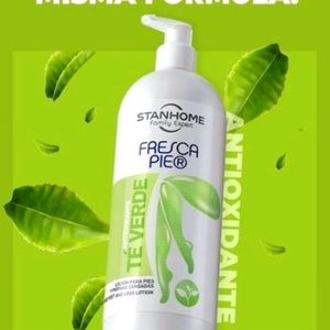 STANHOME FRESCA PIE GREEN TEA TIRED FEET LOTION 930ml/31.4oz. LOCION TE VERDE